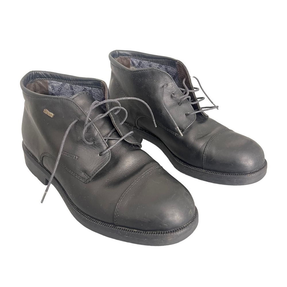 Stonefly Absolute Comfort GoreTex Chukka Boots Women's Size 40/ 9 Leather Black